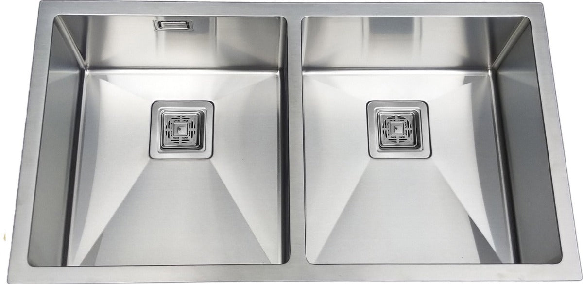 Cuba Cozinha Dupla Linha Premium Escovada