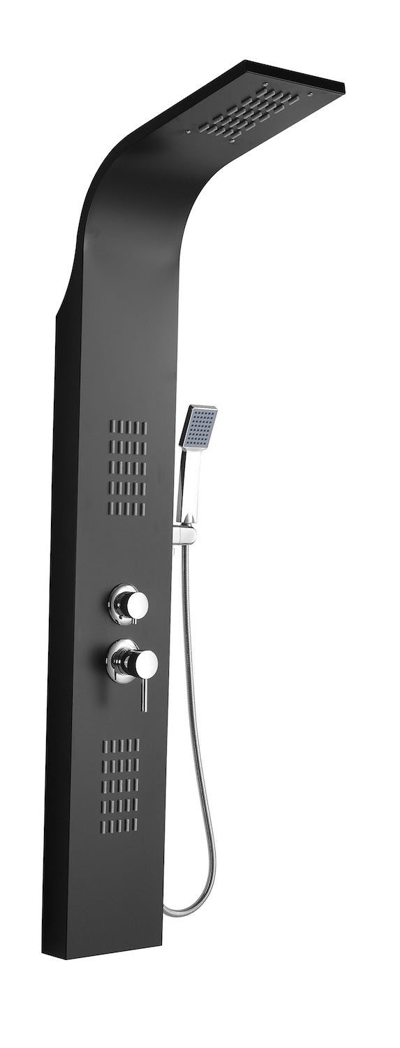 Coluna de Banho e Hidromassagem Aço Inox