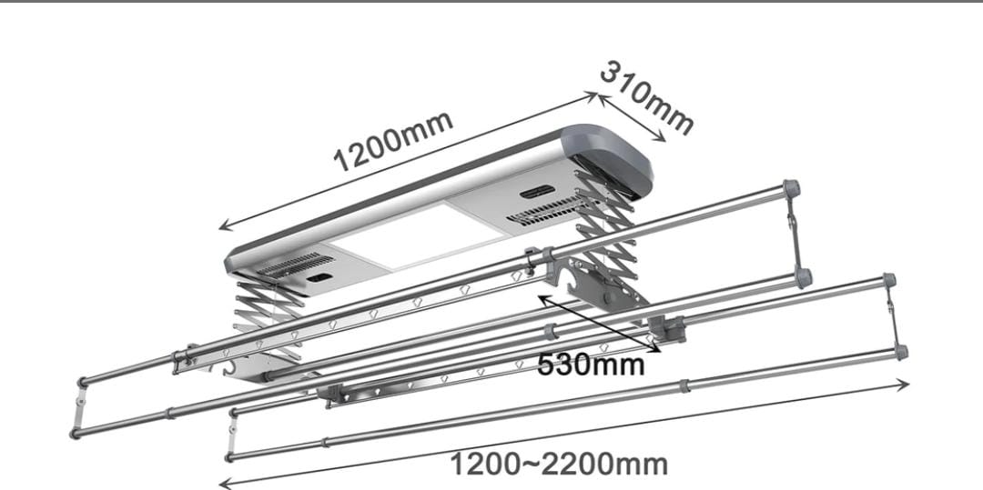 Varal Inteligente Eletrônico - 220V