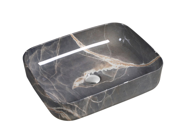 Cuba Cerâmica com efeito marmorizado