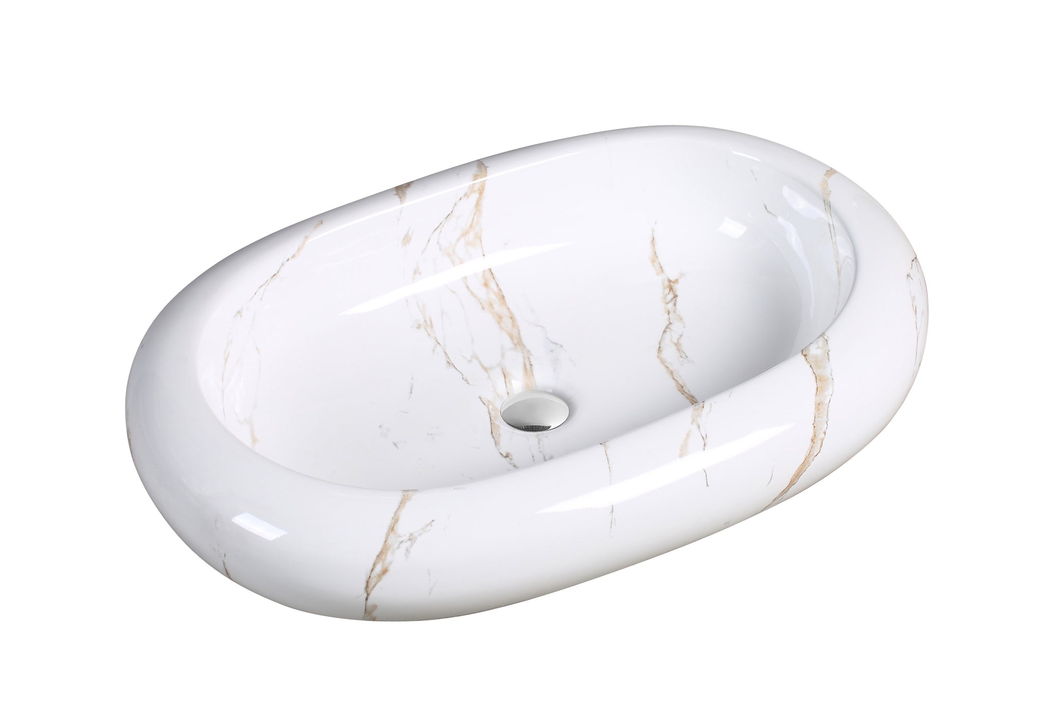 Cuba Cerâmica com efeito marmorizado