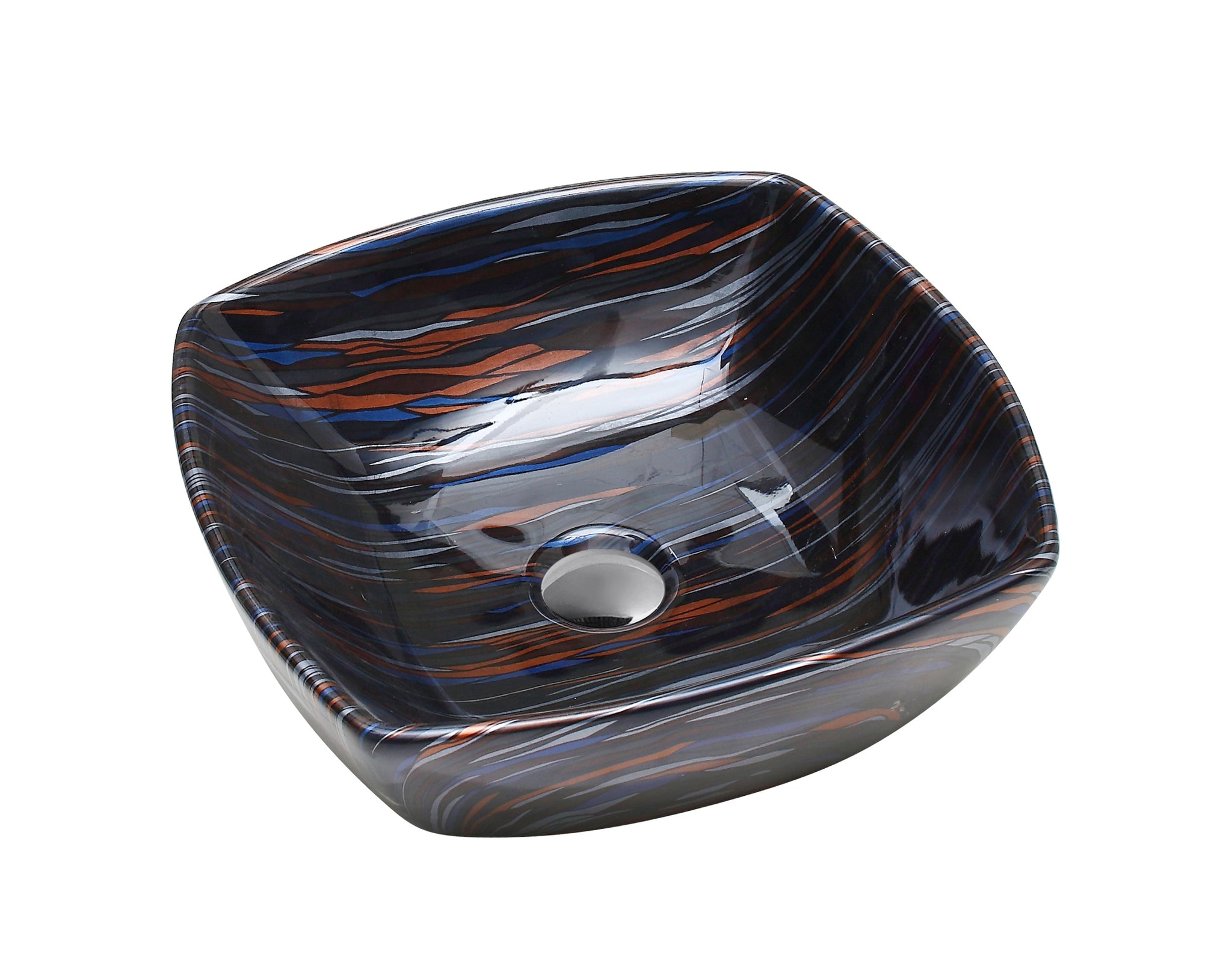 Cuba Cerâmica com efeito marmorizado (SET-C-127840-A1)