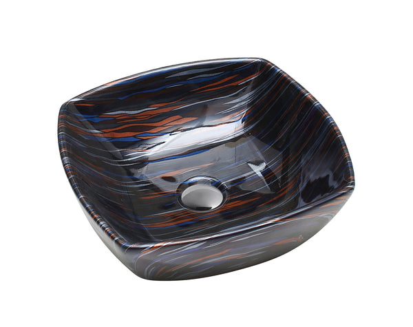 Cuba Cerâmica com efeito marmorizado (SET-C-127840-A1)