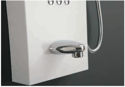 Coluna de Banho Branca